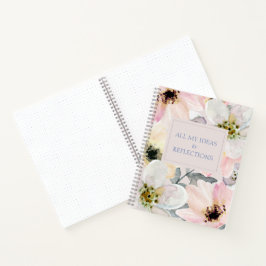 水彩フローラ手帳 ノートブック