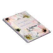 水彩フローラ手帳 ノートブック (右側)