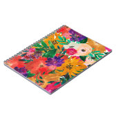 水彩フローラ手帳 ノートブック (左側)