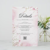 水彩フローラ抽象芸術結婚詳細 (スタンド正面)