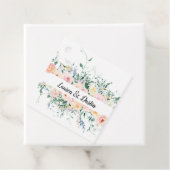 水彩フローラ新婦結婚の フェイバータグ (インサイチュ)