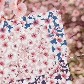 水彩フローラ日本のさくらんぼ花模様 ラッピングペーパーシート