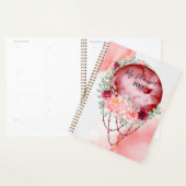 水彩フローラ月 プランナー手帳 (ディスプレー)