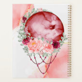 水彩フローラ月 プランナー手帳 (裏面)