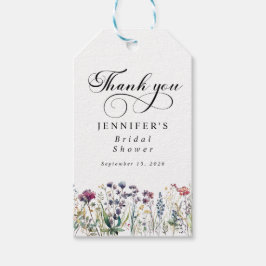 水彩フローラ植物園メッセージカード ギフトタグ