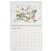 水彩フローラ植物園2023カレンダー カレンダー (1月 2027)