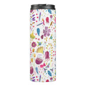 水彩フローラ植物防除パターン タンブラー (裏面)