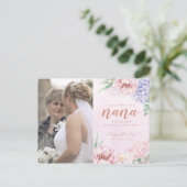 水彩フローラ母の日の七葉書 ポストカード