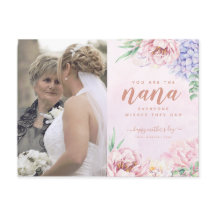 水彩フローラ母の日の七葉書