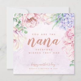 水彩フローラ母の日ナナカード