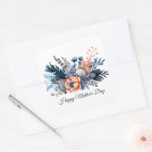 水彩フローラ母の日 スクエアシール (封筒)