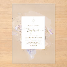 水彩フローラ洗礼