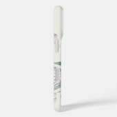 水彩フローラ牡丹あじさい電話ケース Case-Mate iPhoneケース (裏面 / 右)