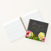 水彩フローラ祈りの言葉ジャーナル ノートブック (内部)