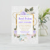 水彩フローラ秋カボチャ甘い16 招待状 (スタンド正面)