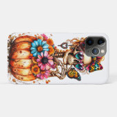 水彩フローラ秋カボチャ Case-Mate iPhoneケース (裏面(横))