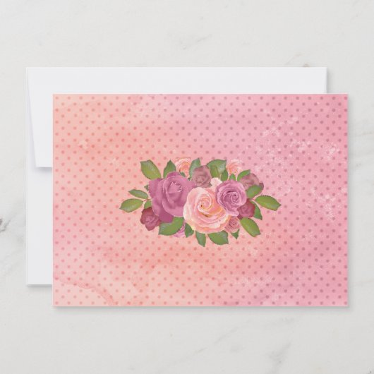 水彩フローラ第1回聖体拝領ありがとう サンキューカード (裏面)