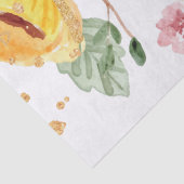 水彩フローラ結婚グリッター 薄葉紙 (詳細)