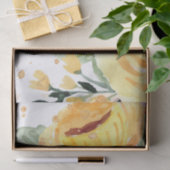 水彩フローラ結婚グリッター 薄葉紙 (ギフト)