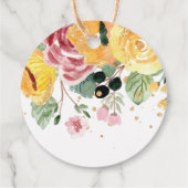 水彩フローラ結婚ズサンキュー フェイバータグ (裏面)