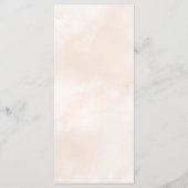 水彩フローラ結婚ズ メニュー (裏面)