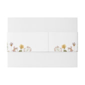 水彩フローラ結婚ズ 招待状ベリーバンド (裏面例)