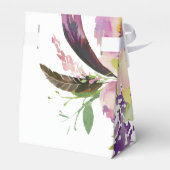 水彩フローラ結婚多肉 フェイバーボックス (裏面サイド)