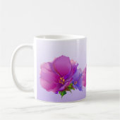 水彩フローラ絵を描の母の日のプレゼント コーヒーマグカップ (左)