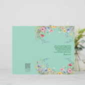 水彩フローラ聖なる書物、 経典教会の公報 (スタンド正面)