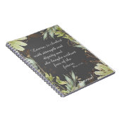 水彩フローラ聖なる書物、 経典、 ノートブック (右側)