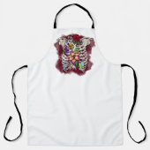 水彩フローラ胸郭 エプロン (正面)