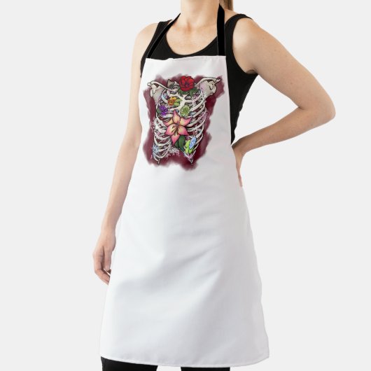 水彩フローラ胸郭 エプロン (インサイチュ)