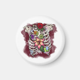 水彩フローラ胸郭 マグネット