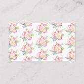 水彩フローラ茶パーティー |赤ちゃんシャワー プレイスカード