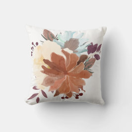 水彩フローラ装飾用クッション クッション