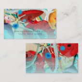 水彩フローラ設計者 名刺 (正面/裏面)