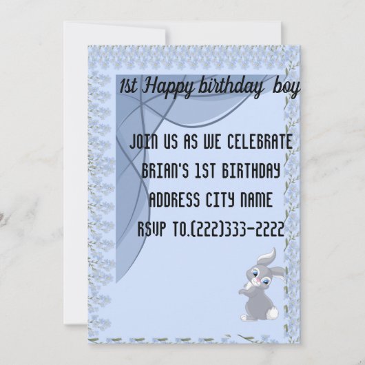 水彩フローラ誕生日抱き枕、誕生日 シーズンカード (正面)