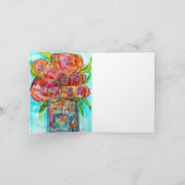 水彩フローラ配置案内カード カード (内部)