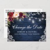 水彩フローラ青木のジャーズが日付を変更 ポストカード (正面/裏面)