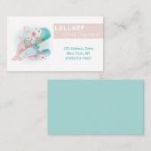 水彩フローラ鯨幼稚園サービス 名刺 (正面/裏面)