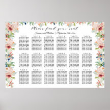 水彩フローラ18台結婚の座席