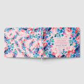 水彩フローラ30thバースデーゲストブック赤面 ゲストブック (全面)