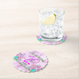 水彩フローラ50と素晴らしい ペーパーコースター