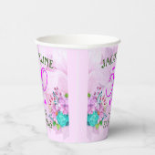 水彩フローラ50と素晴らしい 紙コップ (右)