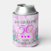 水彩フローラ50と素晴らしい 缶クーラー (缶正面)