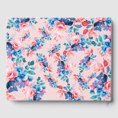 水彩フローラ60th誕生日ゲストブック赤面 ゲストブック (裏面)