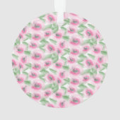 水彩フローラ オーナメント (裏面)