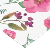 水彩フローラ ショートテーブルランナー (コーナー)