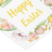 水彩フローラ ショートテーブルランナー (コーナー)