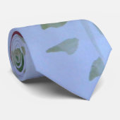 水彩フローラ スタイリッシュ ネクタイ (ロール)
